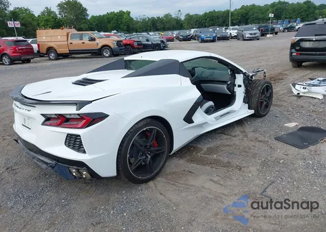 2023 Chevrolet Corvette Stingray Rwd 3Lt z USA, uszkodzony, nr VIN 1G1YC3D4XP5141656